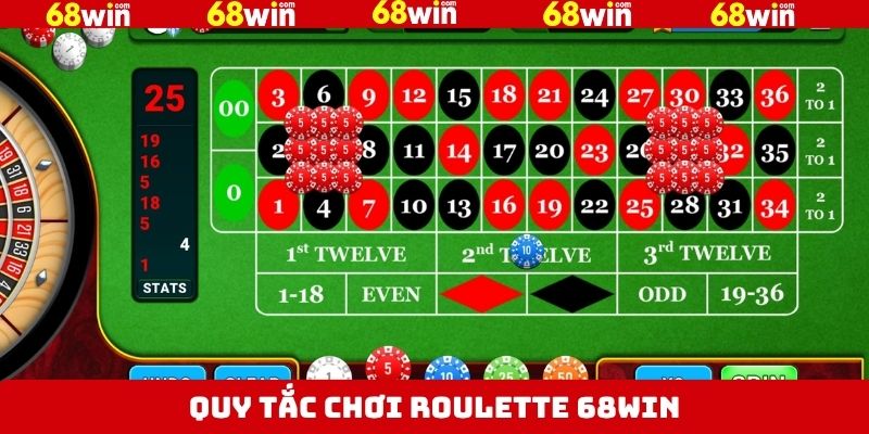 Roulette 68Win - Trải Nghiệm Vòng Quay May Mắn Đỉnh Cao 3 Quy tắc tham gia Roulette 68Win cần phải nắm vững