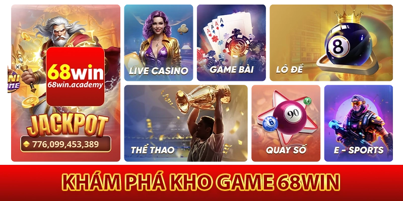 68Win – Nhà Cái Cá Cược Uy Tín Hàng Đầu Châu Á | Tặng 86K 19 Khám phá kho game cá cược tại 68Win